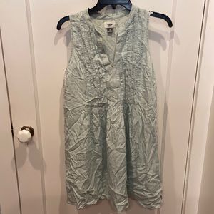 Old Navy mint green cotton dress BN100